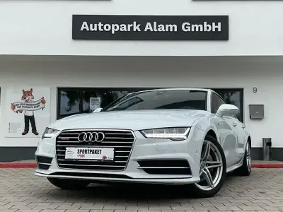 Gebraucht Audi A7 Sportback S-Line 272 PS (200 kW) 2018 Weiß Kleinwagen