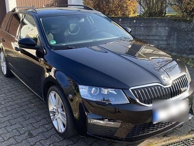 Gebraucht Skoda Octavia RS 184 PS (135 kW) 2014 Schwarz Kleinwagen