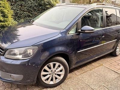 Gebraucht VW Touran Highline 140 PS (102 kW) 2011 Blau Van / Kleinbus