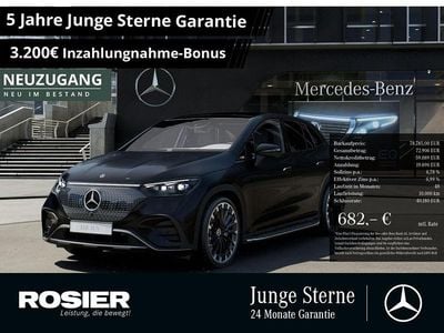 Gebraucht Mercedes EQE500 Premium Plus 300 kW (408 PS) 2025 Schwarz / obsidianschwarz SUV