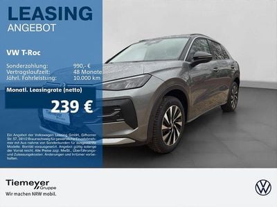 Neu VW T-Roc Life 116 PS (85 kW) 2026 Grau SUV