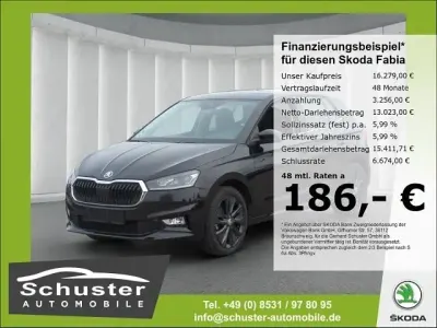 Gebraucht Skoda Fabia Style 110 PS (80 kW) 2022 Schwarzmagic perleffekt met. Kleinwagen