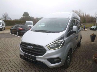 Gebraucht Ford Transit Custom Trend 131 PS (96 kW) 2019 Polarsilber metallic Van / Kleinbus