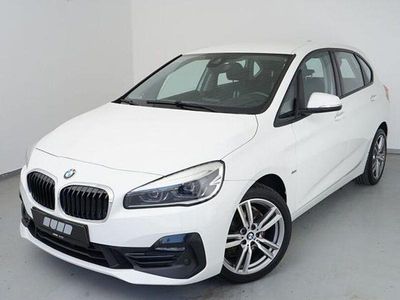 Gebraucht BMW 220 Active Tourer Sport Line 190 PS (139 kW) 2018 Weiß Van / Kleinbus