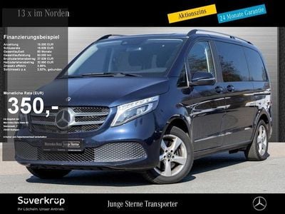Gebraucht Mercedes V220 Edition 163 PS (119 kW) 2021 Blau Van / Kleinbus