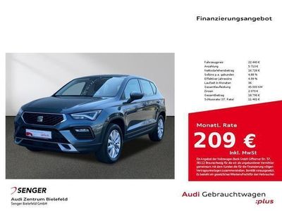 Gebraucht Seat Ateca Style 150 PS (110 kW) 2021 Grau SUV