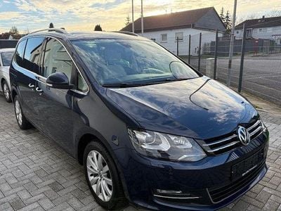 Gebraucht VW Sharan Highline 150 PS (110 kW) 2015 Blau Van / Kleinbus
