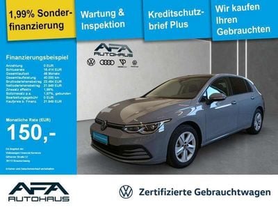 Mondsteingrau Gebraucht 2023 VW Golf VIII Life Limousine | 22.888 € (Guter Preis)