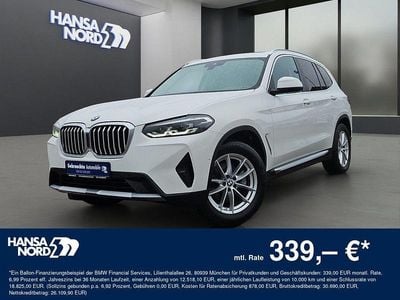 Gebraucht BMW X3 Sport Line 190 PS (139 kW) 2022 Weiss / alpinweiss iii SUV