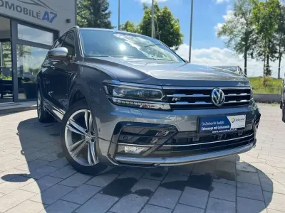 Gebraucht VW Tiguan Allspace R-line 150 PS (110 kW) 2020 Grau SUV