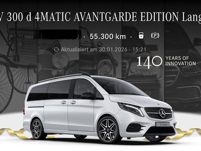 Weiß Gebraucht 2023 Mercedes V300 Avantgarde Van / Kleinbus | 79.900 €
