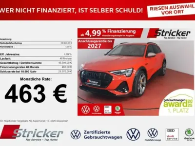 Gebraucht Audi e-tron Ambiente 369 kW (503 PS) 2022 Catalunyarot metallic SUV