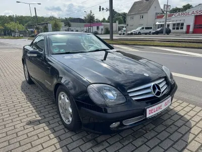 Gebraucht Mercedes SLK200 163 PS (119 kW) 2002 Schwarz Cabrio