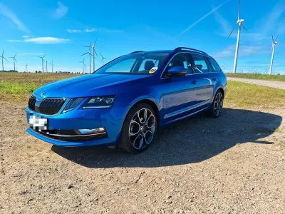 Gebraucht Skoda Octavia Soleil 150 PS (110 kW) 2019 Blau Kombi