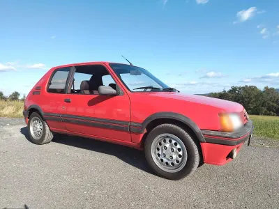 Gebraucht Peugeot 205 GTi 103 PS (75 kW) 1986 Rot Kleinwagen