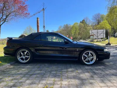 Brugt Ford Mustang 300 HK (220 kW) 1998 Sort Cabriolet