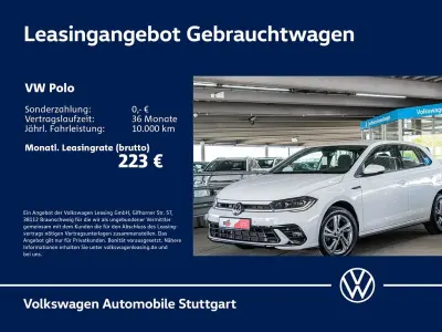 Gebraucht VW Polo R-line 110 PS (80 kW) 2023 Weiß Kleinwagen