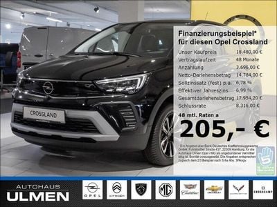 Gebraucht Opel Crossland Elegance 110 PS (80 kW) 2023 Schwarz SUV