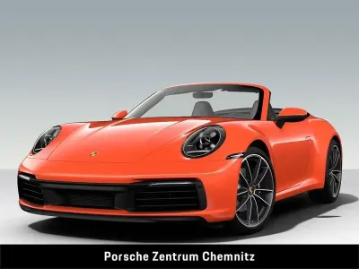 Begagnad Porsche 911 Carrera 4 Cabriolet 385 HK (283 kW) 2021 Orange Cab