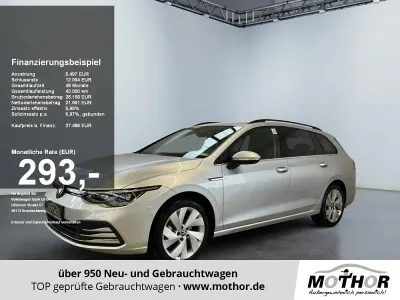 Brugt VW Golf VIII Style 150 HK (110 kW) 2022 Sølv Stationcar
