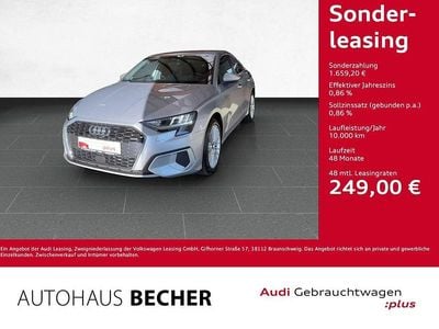 Silber Gebraucht 2024 Audi A3 Advanced Plus Limousine | 29.930 € (Superpreis)
