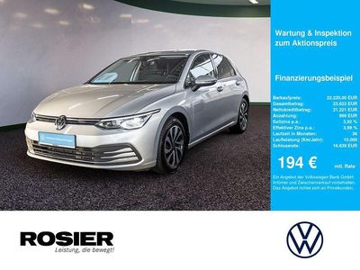 Gebraucht VW Golf VIII Active 150 PS (110 kW) 2022 Silber / reflexsilber Limousine