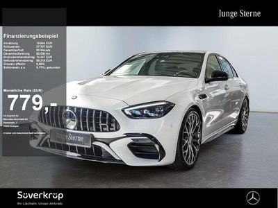 Gebraucht Mercedes C63 AMG AMG 476 PS (350 kW) 2024 Weiß manufaktur lack manufaktur opalithw Limousine