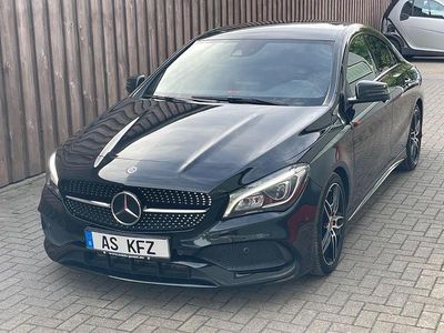 Schwarz Gebraucht 2017 Mercedes CLA200 AMG line Limousine | 21.490 € (Etwas zu teuer)
