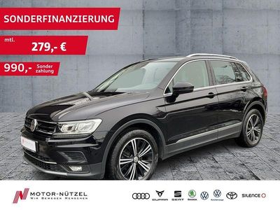 Schwarz Gebraucht 2020 VW Tiguan Highline SUV | 22.979 € (Guter Preis)