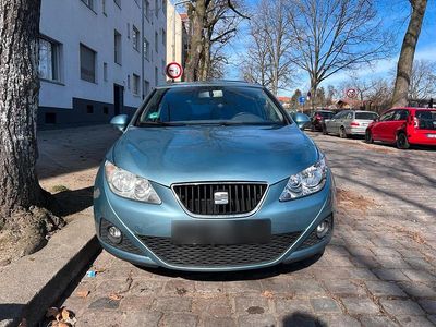 Gebraucht Seat Ibiza 2008 Blau Kleinwagen