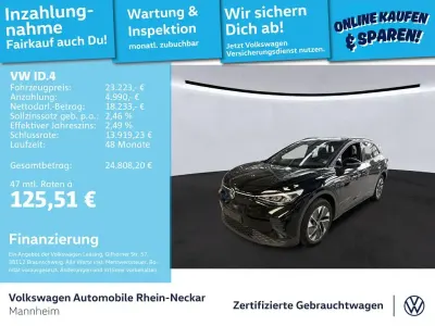 Second-hand VW ID.4 Pure 125 kW (170 CP) 2023 Negru SUV