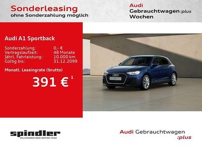 Gebraucht Audi A1 Sportback Advanced Plus 116 PS (85 kW) 2025 Navarrablau metallic Kleinwagen