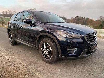 Blau Gebraucht 2016 Mazda CX-5 Exclusive-Line SUV | 6.490 € (Superpreis)