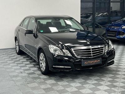 Usata Mercedes E200 136 CV (100 kW) 2011 Nero Berlina