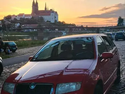 Gebraucht Skoda Fabia 100 PS (73 kW) 2001 Rot Kombi