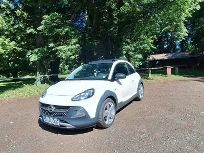 Gebraucht Opel Adam Rocks Rocks 116 PS (85 kW) 2015 Weiß Kleinwagen