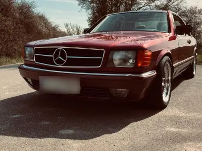 Gebraucht Mercedes 500 252 PS (185 kW) 1991 Rot Coupé