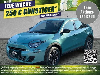 Neu Fiat 600 Business 101 PS (74 kW) 2026 Acqua blau SUV