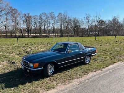 Usata Mercedes SL500 231 CV (169 kW) 1984 Blu Cabrio