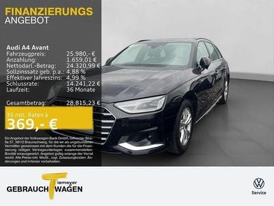 Gebraucht Audi A4 S-Line 163 PS (119 kW) 2023 Schwarz Kombi