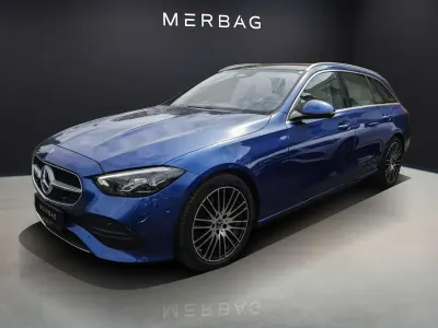 Gebraucht Mercedes C200 Avantgarde 204 PS (150 kW) 2022 Spektralblau Kombi