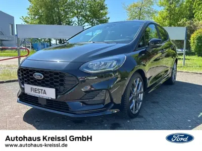 Gebraucht Ford Fiesta ST-Line X 101 PS (74 kW) 2023 Obsidianschwarz metallic Kleinwagen