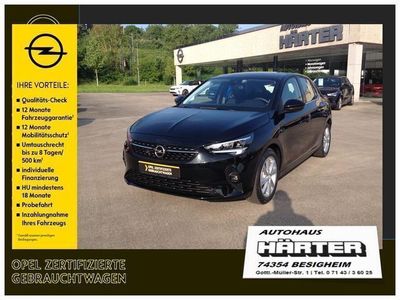 Occasion Opel Corsa Elegance 101 PK (74 kW) 2023 Zwart Hatchback