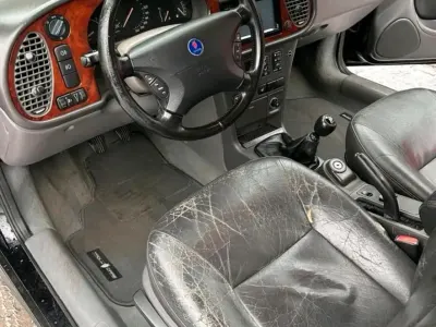 Gebraucht Saab 9-3 150 PS (110 kW) 2001 Schwarz Coupé