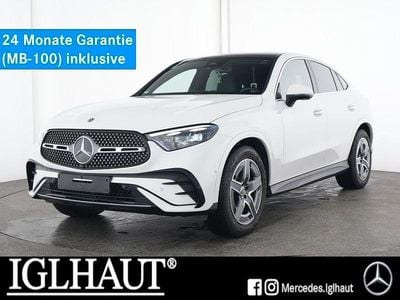Gebraucht Mercedes GLC300 AMG line 269 PS (197 kW) 2024 Weiß manufaktur lack manufaktur Coupé