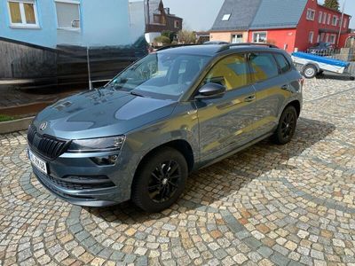 gebraucht Skoda Karoq 2.0 TSI 4x4 DSG Sportline Navi Standheizun