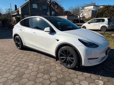 Gebraucht Tesla Model Y Long Range AWD 274 kW (373 PS) 2023 Weiß SUV