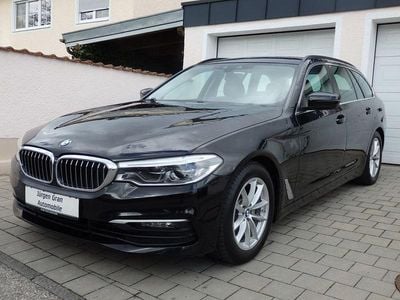 Usata BMW 520 Sport Line 190 CV (139 kW) 2019 Nero Station wagon
