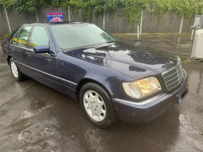 Brugt Mercedes S350 150 HK (110 kW) 1996 Blå Sedan