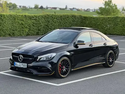 Gebraucht Mercedes CLA45 AMG AMG 381 PS (280 kW) 2018 Schwarz Coupé